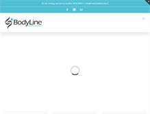 Tablet Screenshot of bodylinezaltbommel.nl